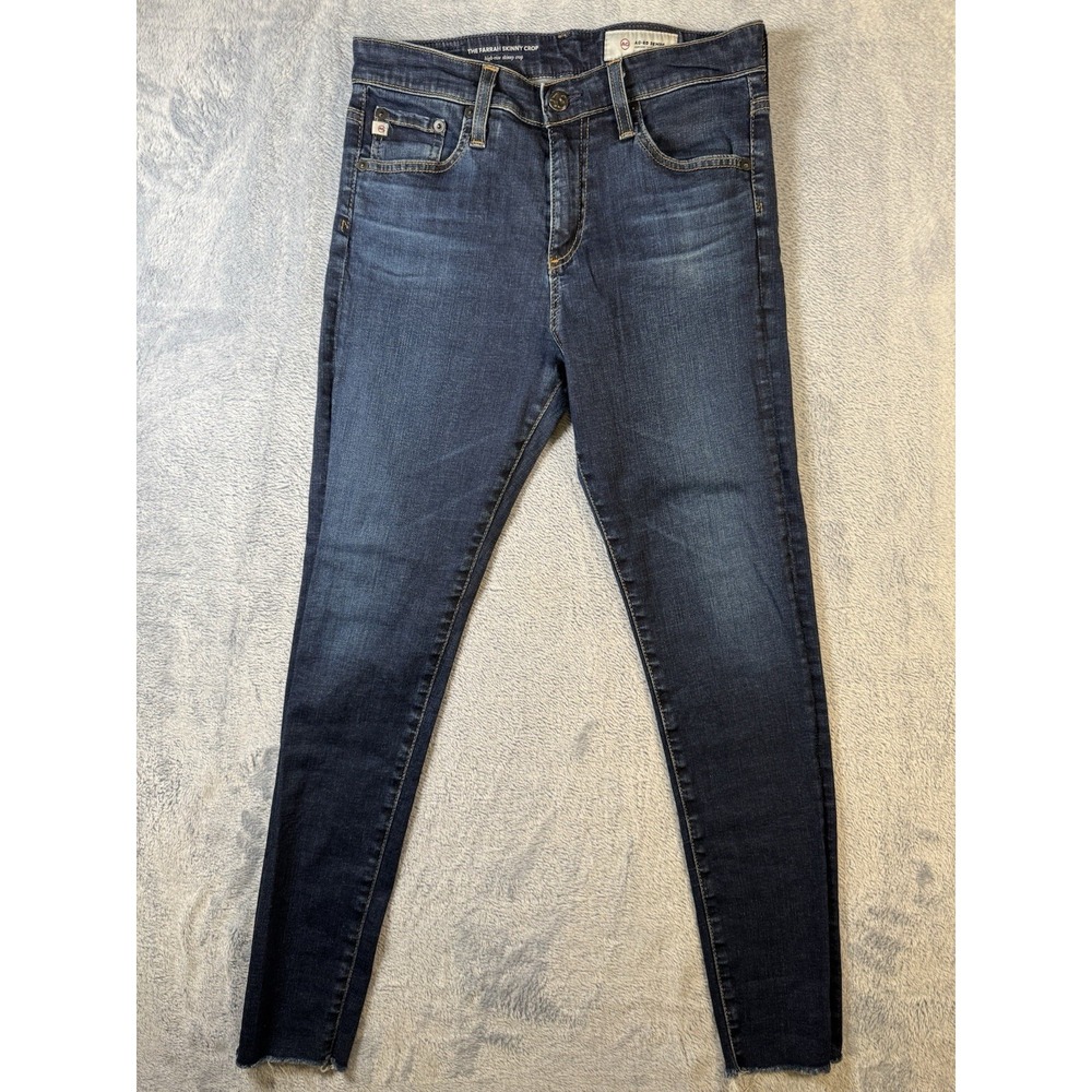 AG Adriano Goldschmied Farrah High Rise Skinny Jeans Womens 27 Actual 28x27 3310